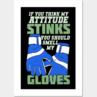 Funny Soccer Goalkeeper Goalie Gift Posters and Art